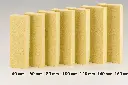 Tableau des épaisseurs disponibles – panneaux isolants polyuréthane EPDM (40 à 160 mm)