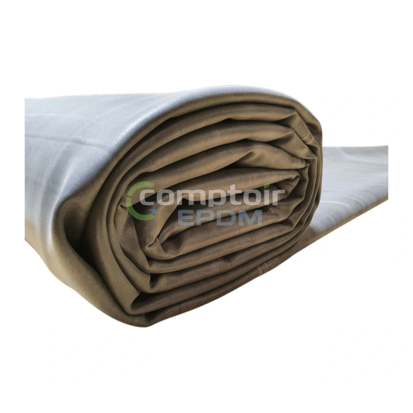 Membrane EPDM toiture – Ép. 1,2 mm – Largeur 2,14 m (Sélectionner votre longueur)