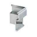 Angle rentrant en aluminium – finition solin