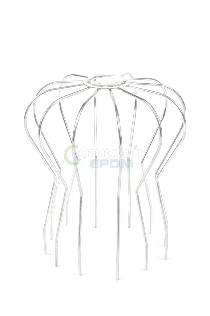 Crapaudine – Protection d’évacuation EPDM (80–100 mm)