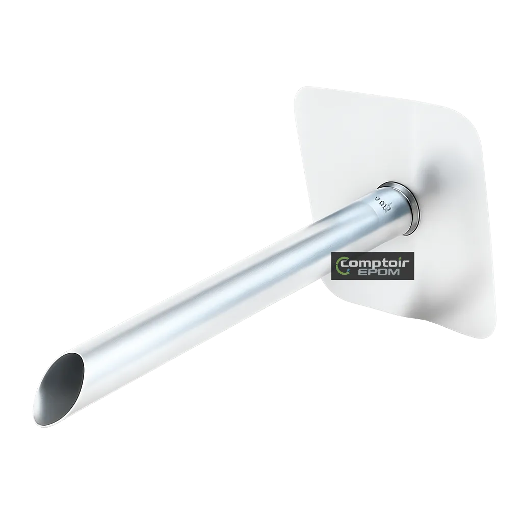 [TPA‑ALU‑40] Trop-plein aluminium – Toiture EPDM (D/40 mm)